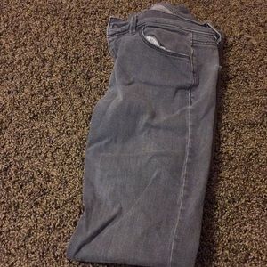 Grey loft jeans